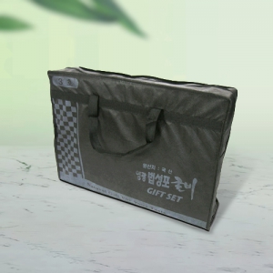 부직포선물세트_블랙 베이직 선물세트 가방 (500*160*350mm)
