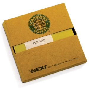 ¹Ú½ºÇü¸Þ¸ðÁö (Ä®¶ó¹Ú½º-80*80*25mm)