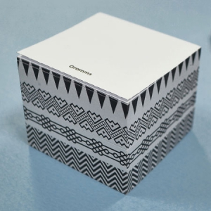 ¹Ýº¹ ÆÐÅÏ ¹®¾ç Àμâ Å¥ºêÇü Æ÷½ºÆ®ÀÕ (50*50mm) 500¸Å