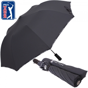 PGA 2단자동 로고바이어스 우산