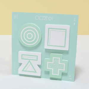 ¸ð¾çÇüÁ¡Âø¸Þ¸ð_±âÈ£ (140*140mm)