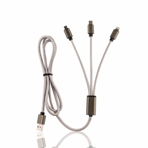 ö 3in1 USB Ƽ    ̺ 1.2m