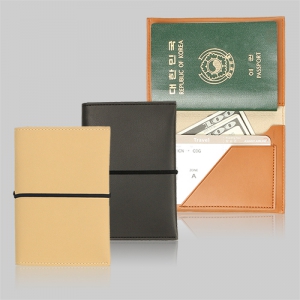 클래식 레더 여권지갑 (100*140mm) | 여권파우치 기획전 판촉물 제작