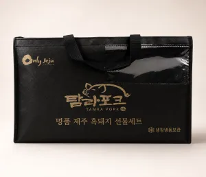 [주문제작] 부직포 스탠드형 선물세트가방 (475x160x280mm) | 선물세트가방 판촉물 제작