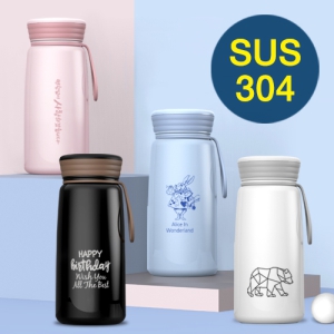 ¿£Á¶ÀÌ 304 º¸¿Âº´ ÅÒºí·¯ 300ml (ÀÌÁßÁø°ø)º¸¿Â.º¸³Ã / 304 ÃÖ°í±ÞÅÒºí·¯