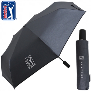 PGA 3단7K 완전자동 블랙메탈 우산 (53cm)
