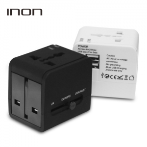 ¾ÆÀ̳í INON USB 2Æ÷Æ® ¿©Çà¿ë ¸ÖƼ¾î´ðÅÍ IN-TA210