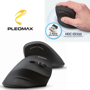 PLEOMAX 플레오맥스 MOC-ER350 무선 버티컬 마우스