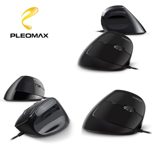 PLEOMAX 플레오맥스 MOC-ER700 인체공학 유선 버티컬 마우스