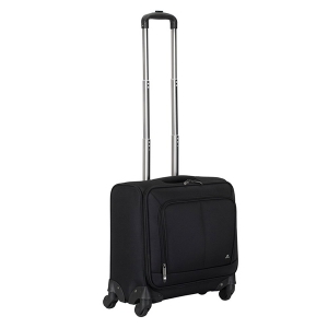리바케이스 8481 테겔 여행용 기내반입 트롤링 노트북 가방 (15.6인치) [블랙] (460x250x420mm)