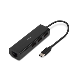 유니콘 TH-200N / C타입 유선랜+USB2.0 3포트 허브