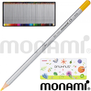 모나미 바우하우스 색연필48색세트 (7*176mm)