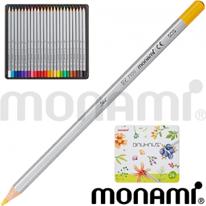 모나미 바우하우스 색연필24색세트 (7*176mm)