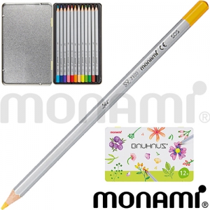 모나미 바우하우스 색연필12색세트 (7*176mm)