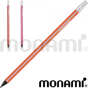 모나미 바우하우스 삼각지우개연필(HB,B) (7.2*188mm)