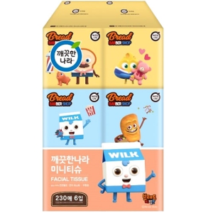 ±ú²ýÇѳª¶ó ºê·¹µåÀÌ¹ß¼Ò ¹Ì´Ï°¢Æ¼½´ 230¸Åx6ÀÔ (210X105mm)