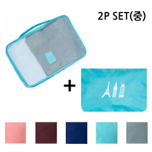 Æ®·¡ºí ÆÄ¿ìÄ¡ 2P ¼¼Æ®(Áß) (¸Á»ç M-280*200*90mm, ÆÄ¿ìÄ¡ M-240*150mm)