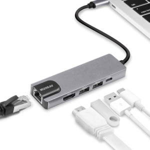 ¸Ó·¹ÀÌ C-TYPE ¸ÖƼÇãºê Á¨´õ LAN USB HDMI C-MULTI
