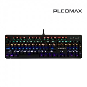 PLEOMAX 플레오맥스 AVEC-N7 LED 기계식 게이밍 키보드 (438 X 132 X 40 mm)