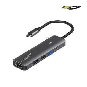 ¾Ö´ÏÆ÷Æ® 5IN1 ¾Ë·ç¹Ì´½¹Ùµð CŸÀÔÇãºê PD 100W USBÇãºê AP-TC51PH