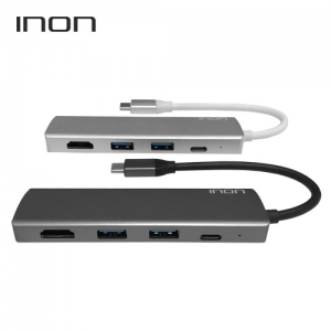 ¾ÆÀ̳í USB CŸÀÔ to 3.0 4Æ÷Æ® with HDMI Çãºê IN-UH110C