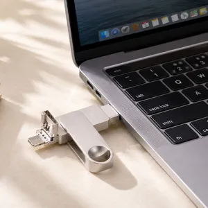 �ӷ��� ���ο� OTG ���� USB + 8Pin + CŸ�� ����޸�
