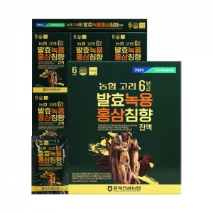 충북인삼농협	6년근발효녹용홍삼 침향진액	70ml x 30포