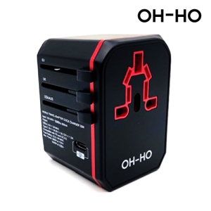 ¿ÀÈ£ YM108 ¿©Çà¿ë ¾î´ðÅÍ QC3.0 PD °í¼ÓÃæÀü USB 2Æ÷Æ® CŸÀÔ