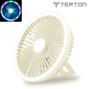 테르톤 LED램프 충전식 무선선풍기