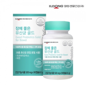 [일동생활건강] 장에 좋은 유산균 골드 500mg x 90캡슐