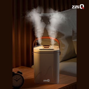 Áö´ÏÅ¥ 1800mL ´ë¿ë·® LED ¹«µåµî µà¾ó ¹Ì½ºÆ®°¡½À±â Ź»ó »ç¹«½Ç Â÷·®¿ë ZQ-HM1800D (118.5mm x 118.5mm x 157mm / 235g)