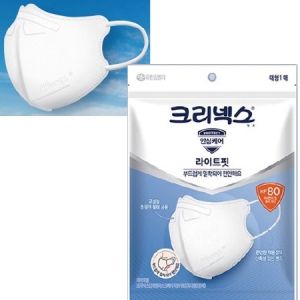 Å©¸®³Ø½º ¹Ì¼¼¸ÕÁö Ȳ»ç¸¶½ºÅ© ÀÔüÇü KF80 ¾È½ÉÄÉ¾î ´ëÇü1¸Å (ÈÀÌÆ®)