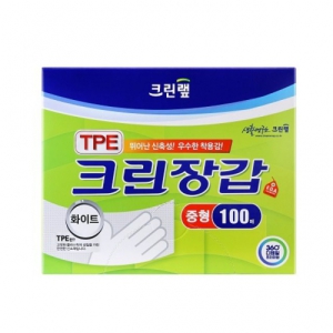 Å©¸°·¦ TPE Å©¸°Àå°© 100¸Å ÈÀÌÆ® (ÁßÇü)
