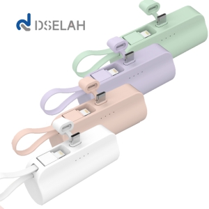 desleah µð¼¿¶ó Ä÷¯ 5000mAh 2 In 1 °í¼Ó¹Ì´Ï µµÅ·Çü º¸Á¶¹èÅ͸®