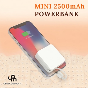 CPM ACE FIT 초 미니 2500mAh 보조배터리 | 해림컴퍼니 판촉물 제작