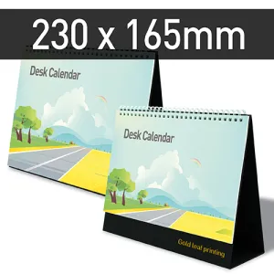 [주문제작] 탁상달력 230x165mm | 독판제작 맞춤형달력 판촉물 제작