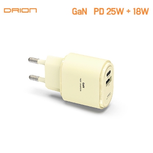 µå¸®¿Â °¡Á¤¿ë GaN PD 25W 2±¸ ÄÉÀ̺í¹ÌÆ÷ÇÔ (¹öÅÍ)