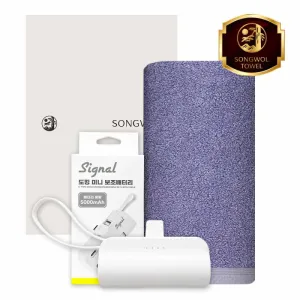 [�ۿ�] ��ŷ�������͸� 5000mAh ��Ʈ (40�� 160g Ÿ�� 1�� + ��ŷ�������͸� 1��)