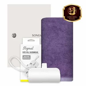 [�ۿ�] ��ŷ�������͸� 5000mAh ��Ʈ (��� 180g Ÿ�� 1�� + ��ŷ�������͸� 1��)