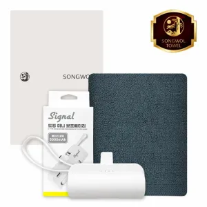 [�ۿ�] ��ŷ�������͸� 5000mAh ��Ʈ (�÷�����30 Ÿ�� 1�� + ��ŷ�������͸� 1��)