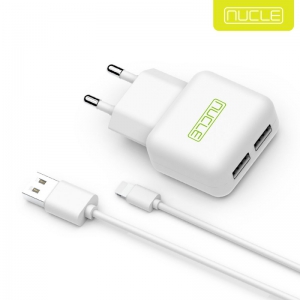 ´ºÅ¬ 2.1A 2Æ÷Æ® ¾Æ´äÅÍ+8ÇÉ ÄÉÀÌºí ¼¼Æ®