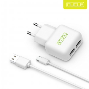 ´ºÅ¬ 2.1A 2Æ÷Æ® ¾Æ´äÅÍ + CŸÀÔ ÄÉÀÌºí ¼¼Æ®