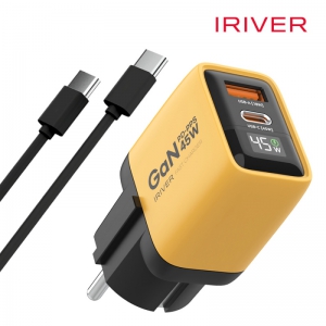 ¾ÆÀ̸®¹ö 45W 2Æ÷Æ® µð½ºÇ÷¹ÀÌ Ãʰí¼Ó °¡Á¤¿ë ÃæÀü±â(CtoCÄÉÀ̺íÆ÷ÇÔ)