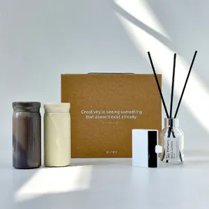 �����ڸ� ����� 4P��Ʈ W(��ǻ��100ml+��ŷ�� ���� �������͸�+��� �Һ���2ea)