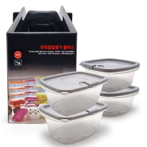 ¿ì¸®Áý¹ä¿ë±â ½ºÅÄ´Ùµå 3È£ (350ml 2°³, 600ml 2°³)