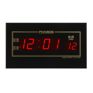 µðÁöÅÐ LED ÀüÀÚ ´ëÇü º®½Ã°è ÀüÆÄ¼ö½Å±â´É 40ÆòÇü PHA-EC2