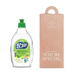 참그린 주방세제 500ml 1P 스페셜선물상자 | 주방세제 판촉물 제작
