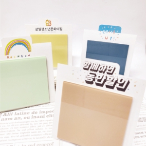 ÆÄ½ºÅÚ75*75Åõ¸íÁ¡Âø¸Þ¸ðÁö/Æ®·¹½Ì¸Þ¸ðÁö