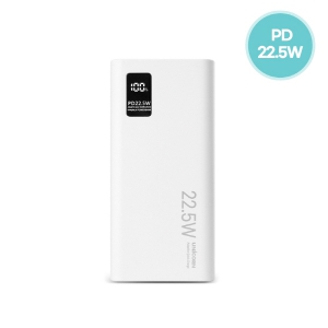 [] 뷮 10000mAh PD 22.5W ʰ  CŸ  ͸ PD-10000M (66mm x 16mm x 141mm / 229g)