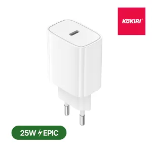 �ڳ��� EPIC GaN 25W CŸ�� 1��Ʈ �ʰ��� ������ (���̺�������)